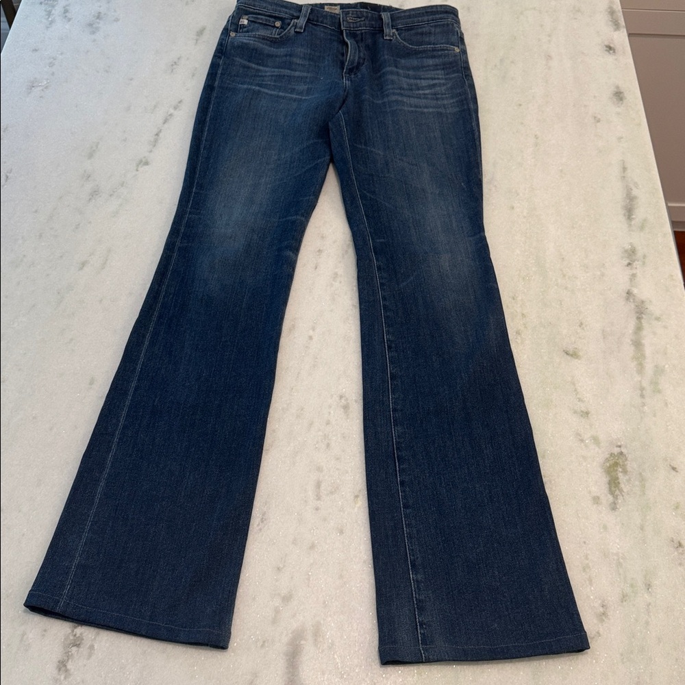 Ag Adriano Goldschmied Dark Denim Jeans Size 28 Regular